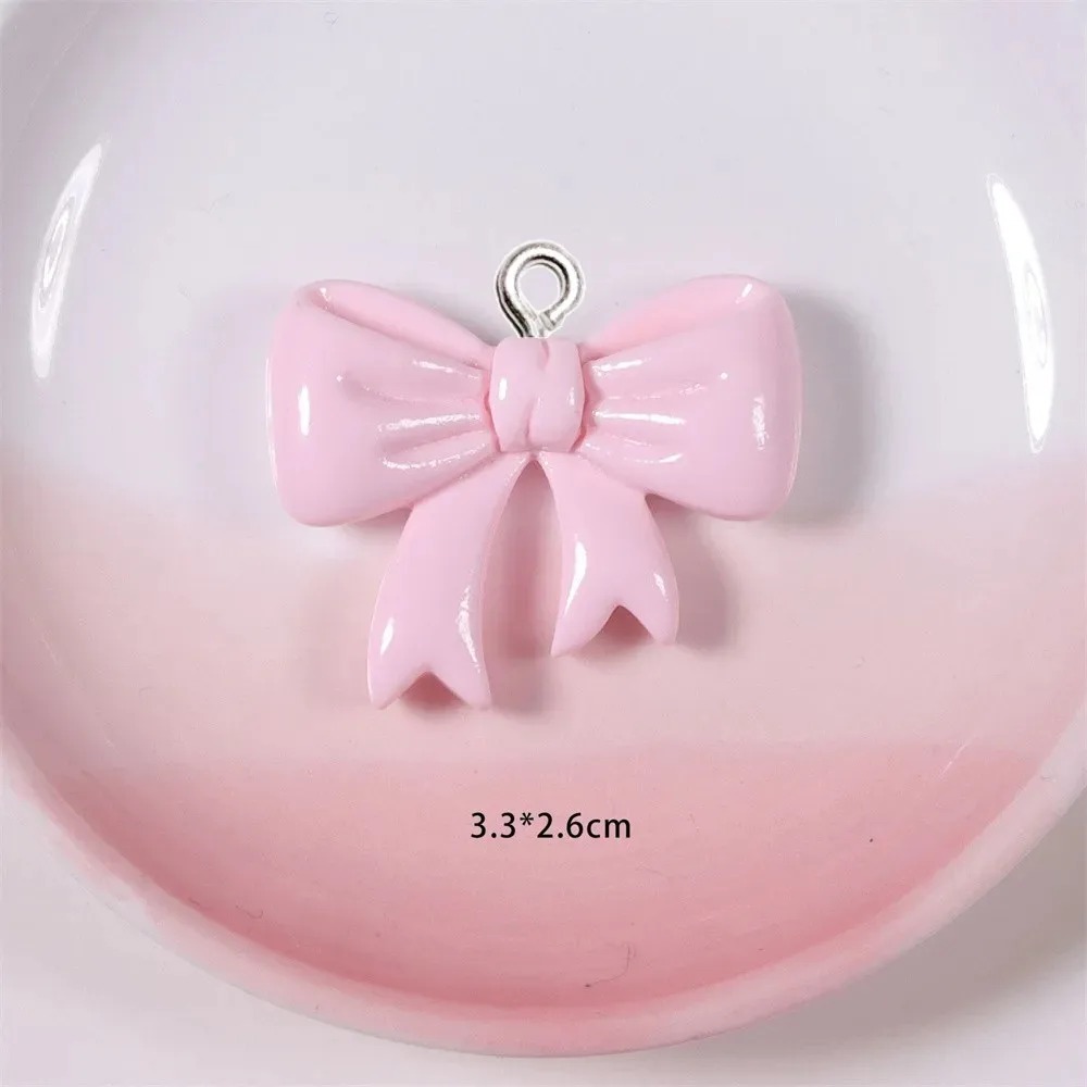 Resin Art For Sale - 10 Pieces Candy Color Bow Resin
