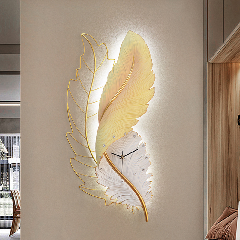 Light Unique Wall Clock Minima - Resin Art Clock 评论和价格