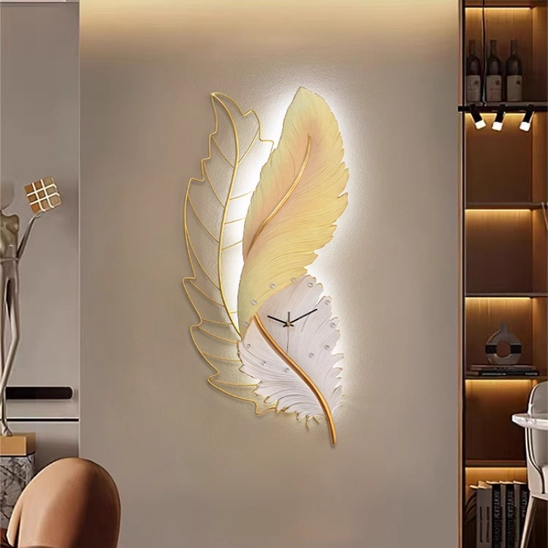 Light Unique Wall Clock Minima - Resin Art Clock 评论和价格