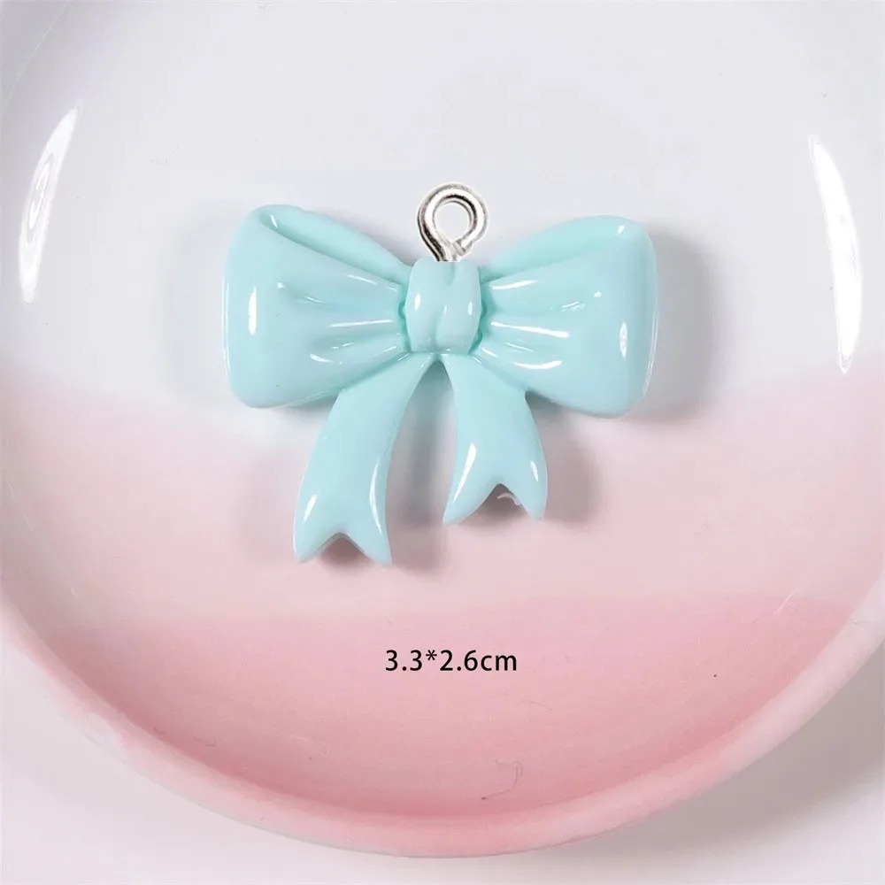 10 Pieces Candy Color Bow Resi - Resin Art For Sale 评论和价格
