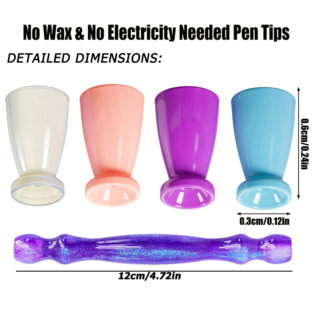 10Pcs Silicone Diamond Paintin - Resin Art Pen 评论和价格
