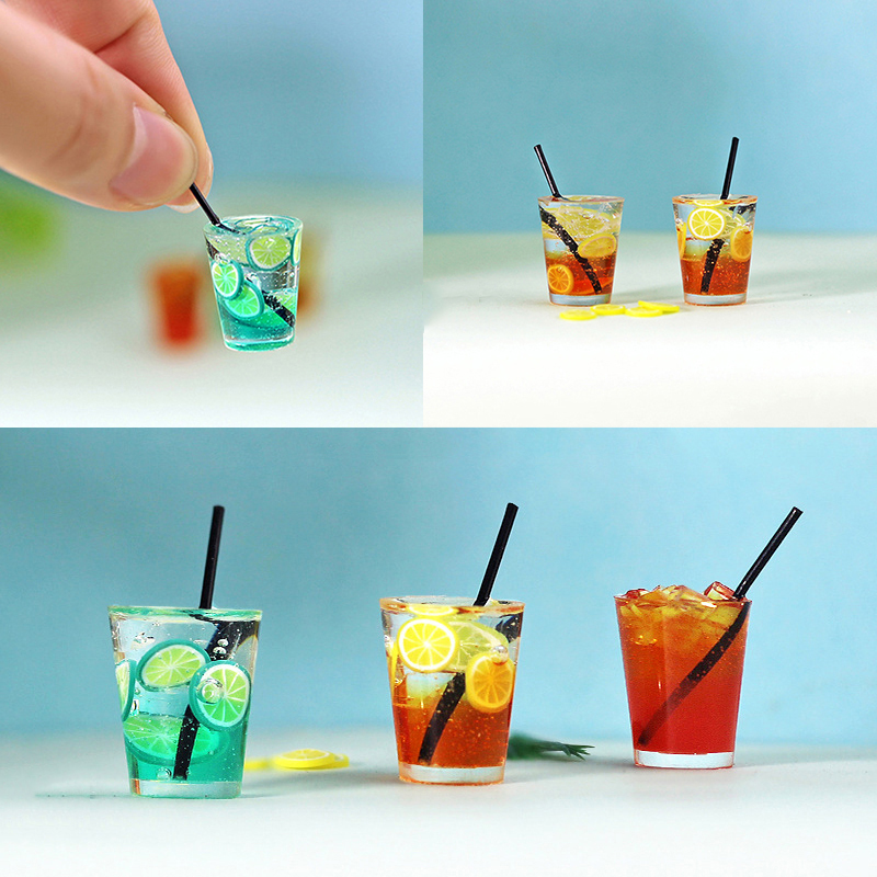 Lemon Tea/Beer/Milk Tea Cups M - Resin Art Kitchen 评论和价格