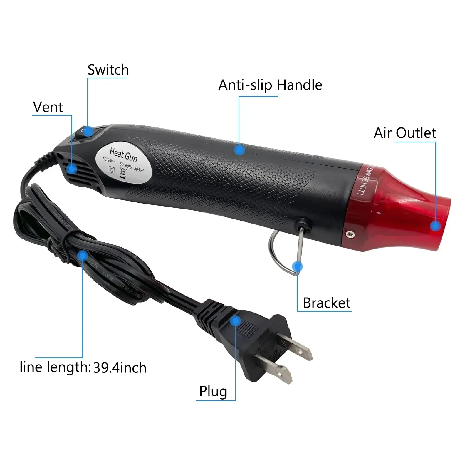 Mini Hot Air Heat Gun 220V/110 - Resin Art Heat Gun 评论和价格