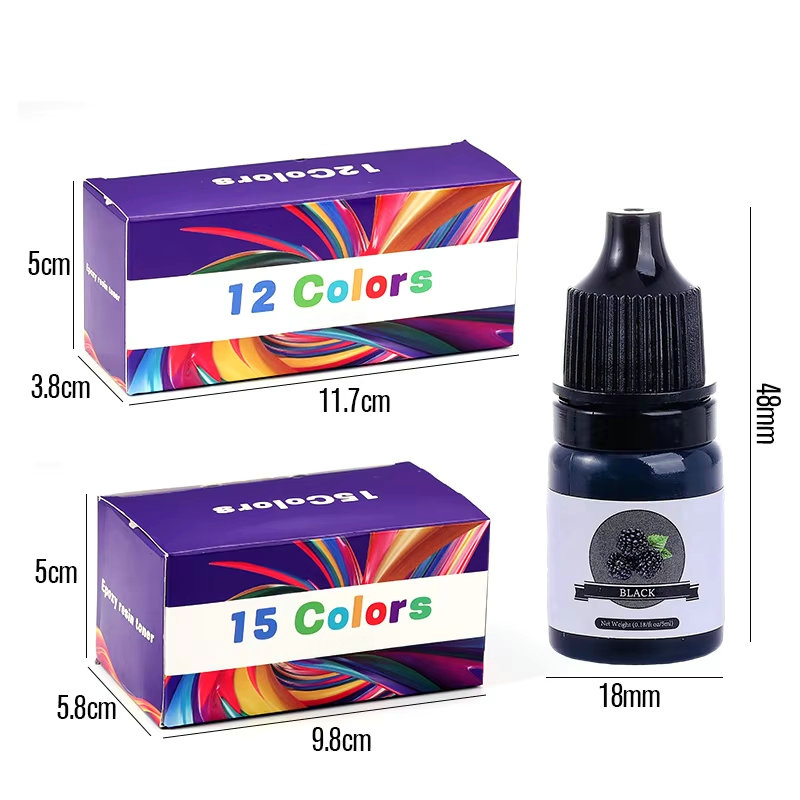 Epoxy Resin Color Pigment 24 V - Resin Art Pen 评论和价格