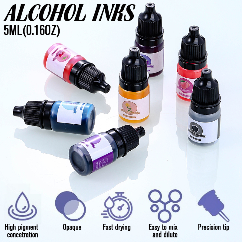 Epoxy Resin Color Pigment 24 V - Resin Art Pen 评论和价格