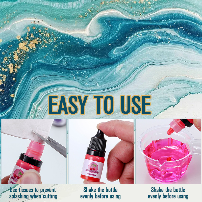 Epoxy Resin Color Pigment 24 V - Resin Art Pen 评论和价格