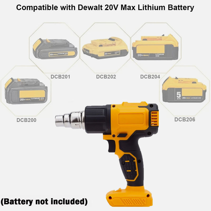 Cordless Heat Gun Hot Air Gun  - Resin Art Heat Gun 评论和价格