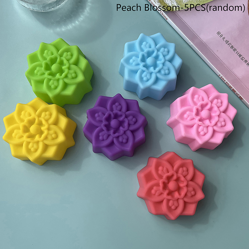 5PCS Flower Silicone Candle Mo - Resin Art Kitchen 评论和价格