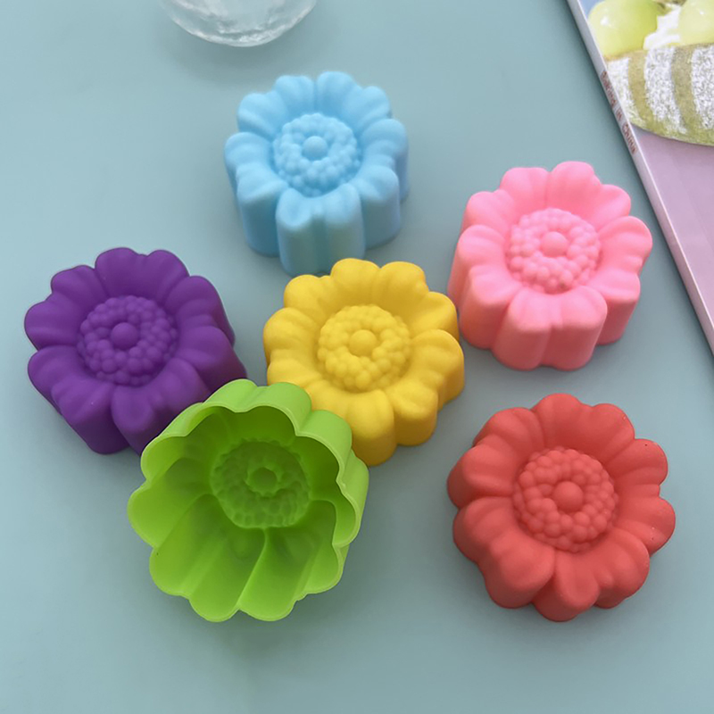 5PCS Flower Silicone Candle Mo - Resin Art Kitchen 评论和价格
