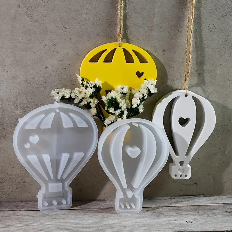 Romantic Hot Air Balloon Flowe - Resin Art Heat Gun 评论和价格