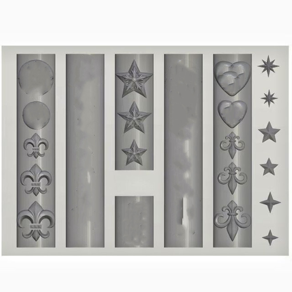 Christmas 3D Silicone Mold for - Resin Art Template 评论和价格