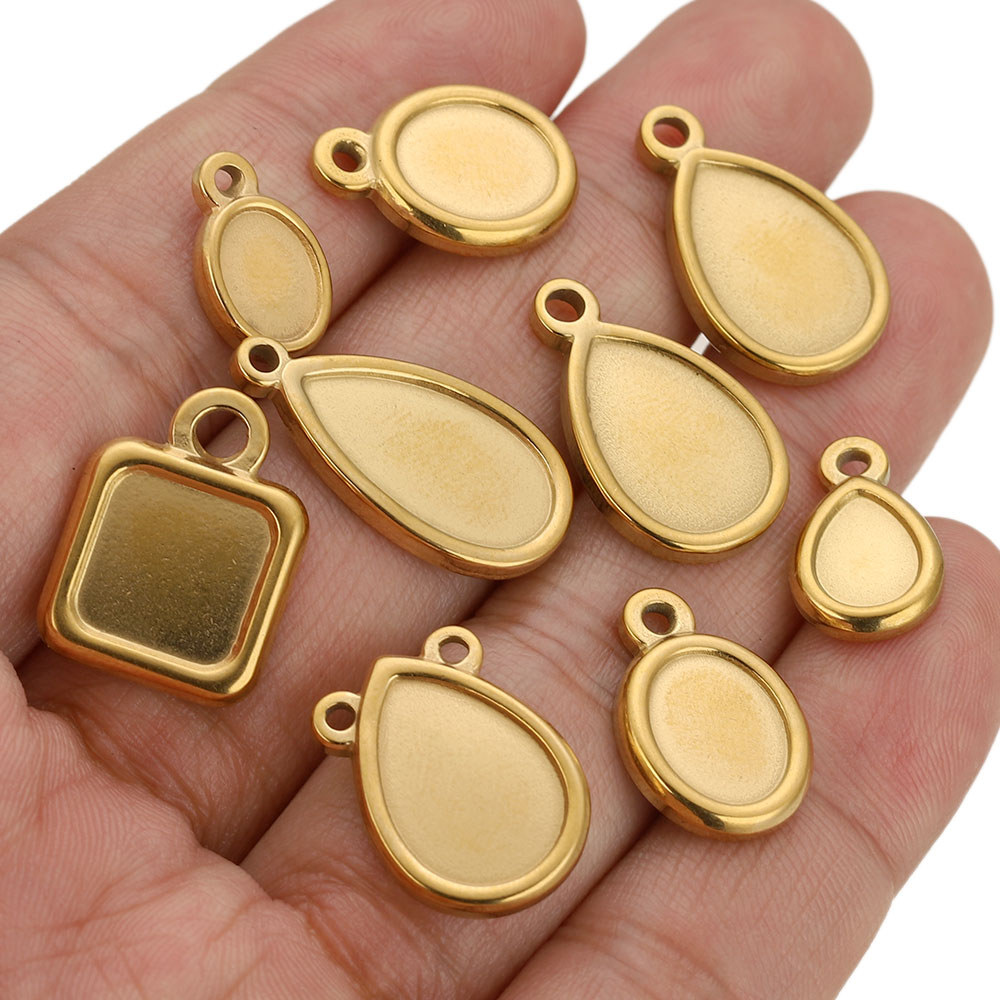 5pcs Stainless Steel Square Dr - Resin Art For Sale 评论和价格