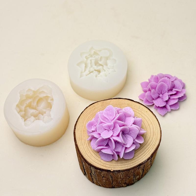 ●Hydrangea Flower Silicone Mol - Resin Art Kitchen 评论和价格