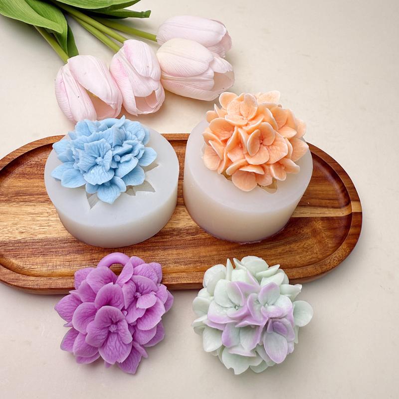 ●Hydrangea Flower Silicone Mol - Resin Art Kitchen 评论和价格