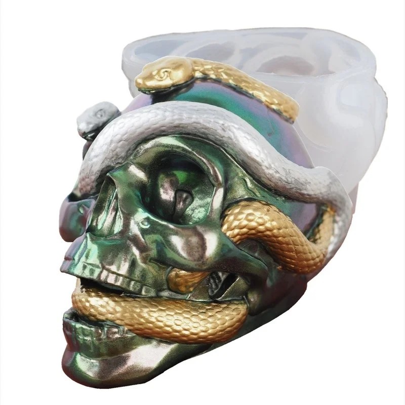 Hot Sale Skull Snake Head DIY  - Resin Art Heat Gun 评论和价格