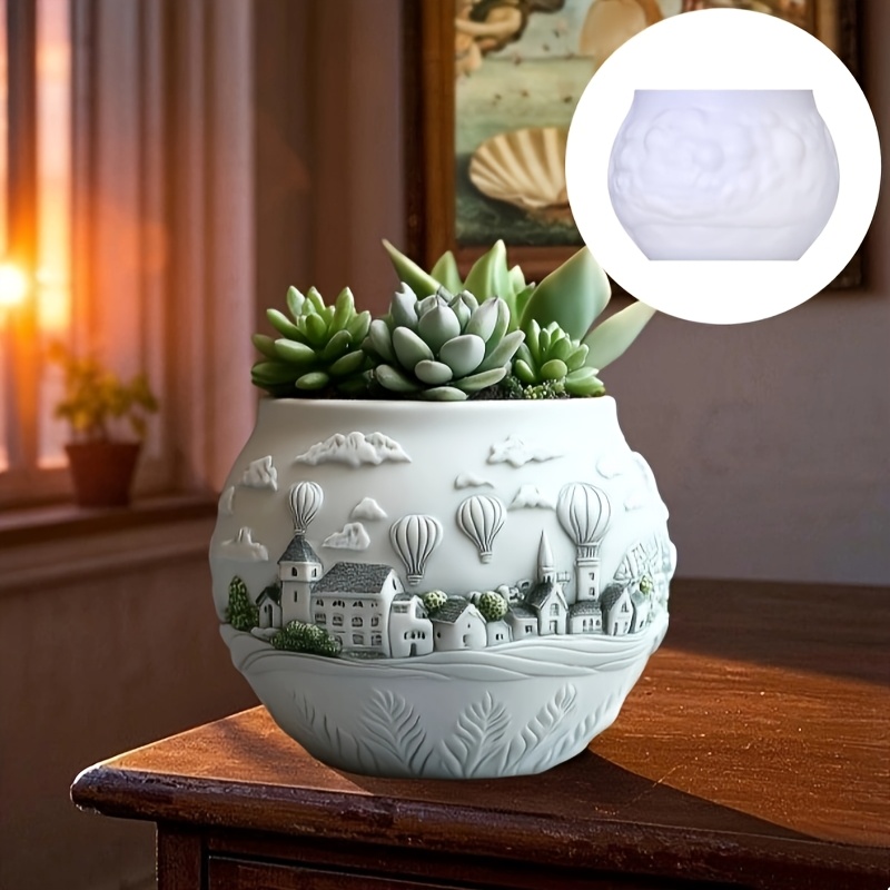 DIY Hot Air Balloon Town House - Resin Art Heat Gun 评论和价格