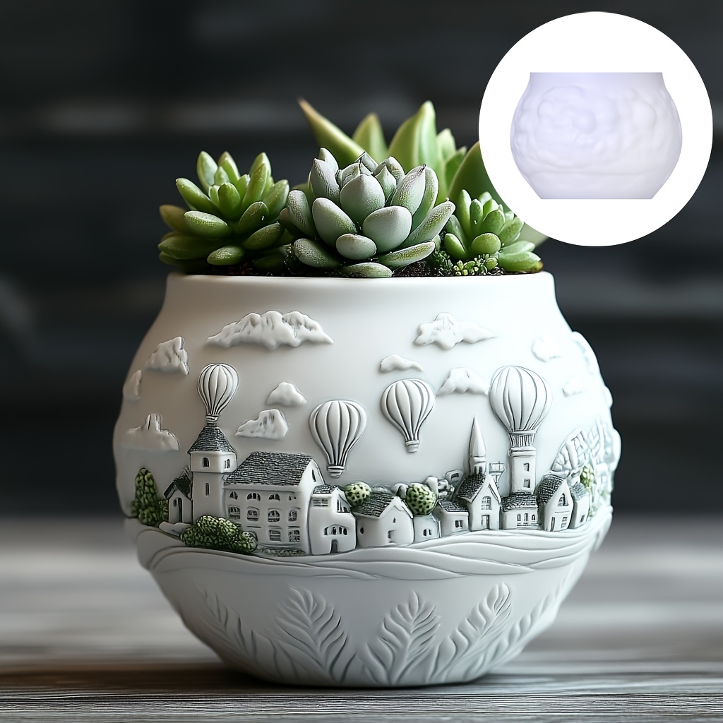 DIY Hot Air Balloon Town House - Resin Art Heat Gun 评论和价格
