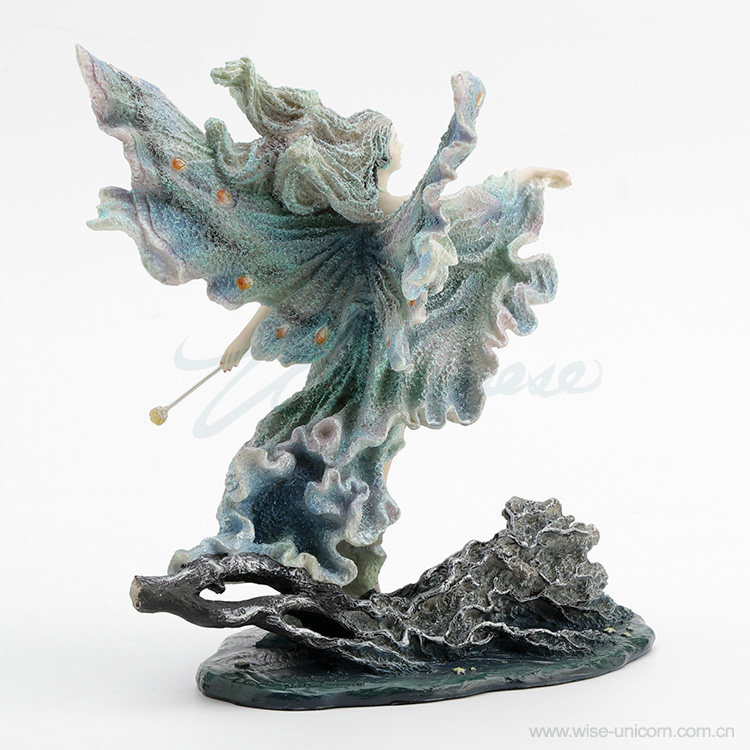 Ethereal Ocean Wave Wing Fairy - Resin Art For Wedding Gift 评论和价格