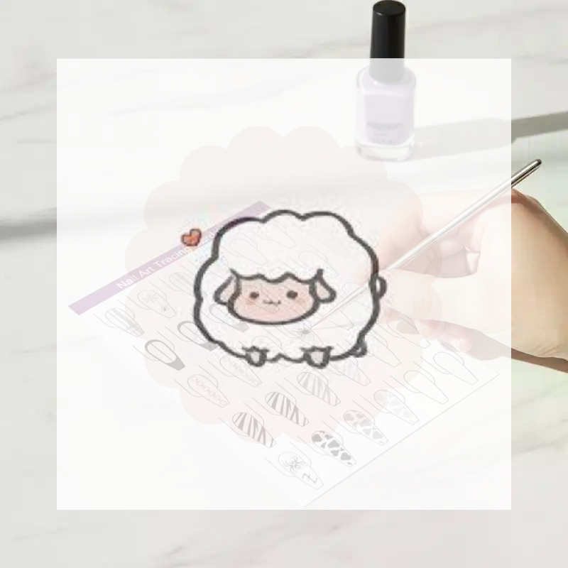 10pcs Nail Art Lines Practice  - Resin Art Template 评论和价格