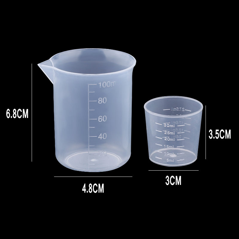 100ML&30ML Plastic Measuring C - Resin Art Kitchen 评论和价格