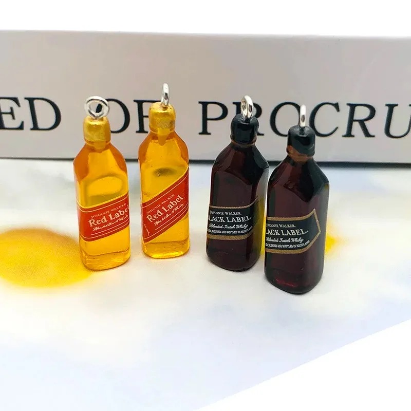 10Pcs Tiny Wine Bar Bottle Res - Resin Art For Sale 评论和价格