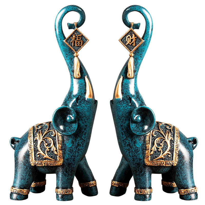 One Pair Chinese Style Lucky W - Resin Art For Wedding Gift 评论和价格