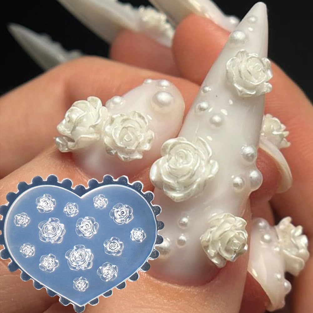 3D Flower Nail Molds Silicone  - Resin Art Template 评论和价格