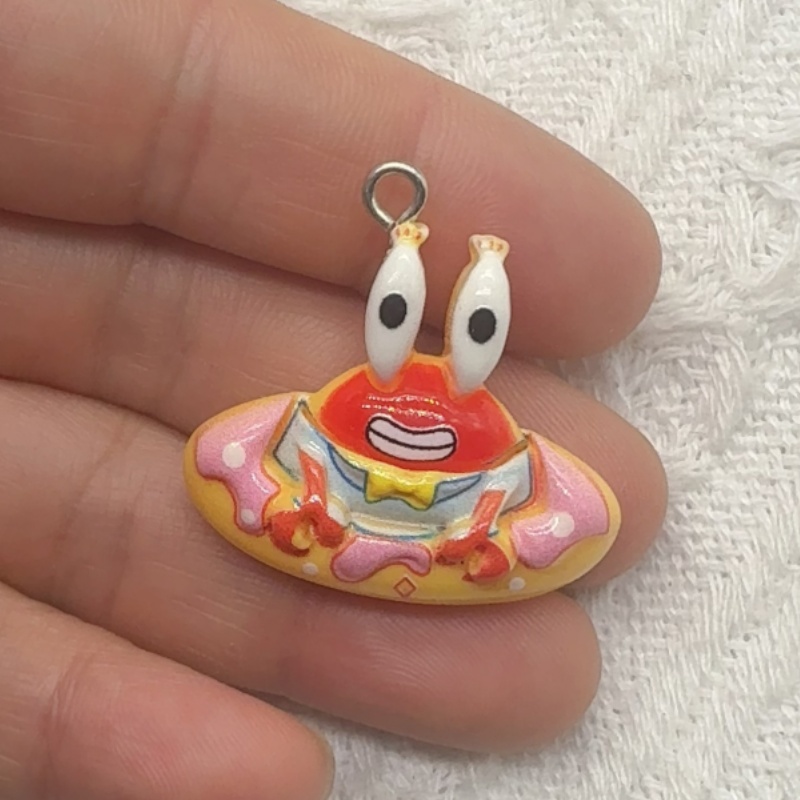10pcs cartoon resin pendant, D - Resin Art For Sale 评论和价格