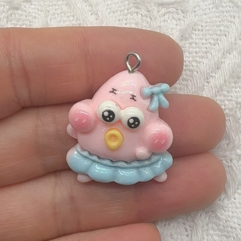 10pcs cartoon resin pendant, D - Resin Art For Sale 评论和价格