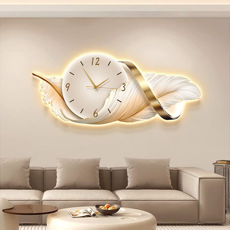 Big Size Metal Wall Art Clock  - Resin Art Clock 评论和价格