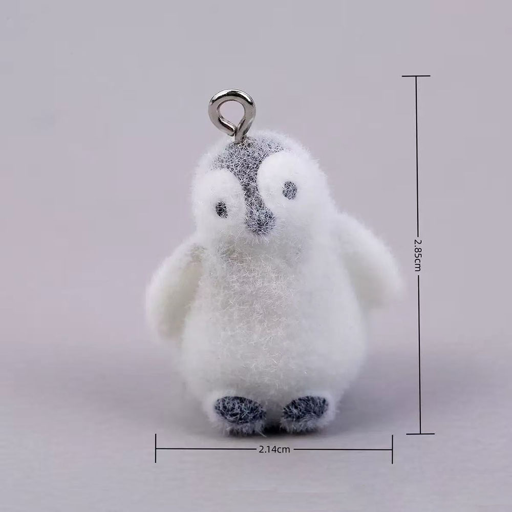 5pcs Flocking Small Penguin Re - Resin Art For Sale 评论和价格