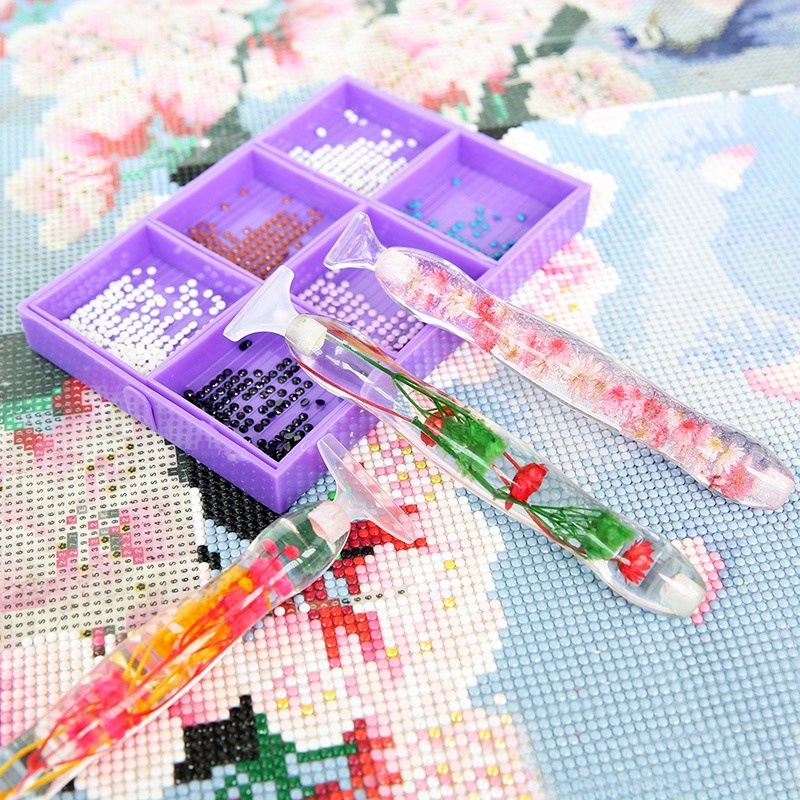 1set Flower Design Resin 5D Di - Resin Art Pen 评论和价格