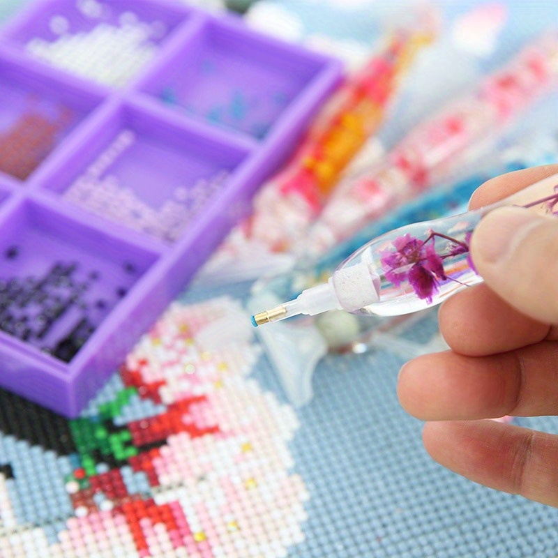 1set Flower Design Resin 5D Di - Resin Art Pen 评论和价格